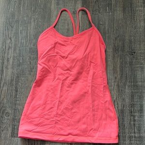 Pink coral Lululemon tank top